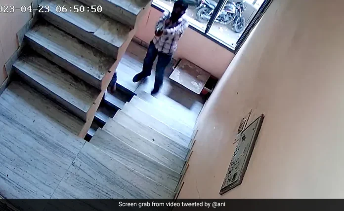 CCTV: Masked Men Knock On Delhi Hypnotherapist's Home, Then Open Fire