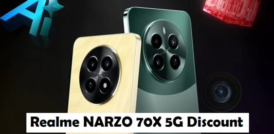 Buy Realme NARZO 70X 5G at a discount of Rs 1750 from Realme Fan Festival Sale, get it for Rs 11749