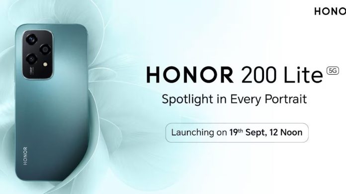 Honor 200 Lite will be launched in India on September 19, know all the features