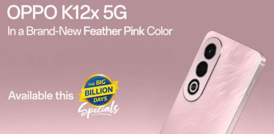 Oppo K12x 5G Feather Pink colour option launched in India, see price and other details