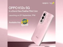 Oppo K12x 5G Feather Pink colour variant launching in India on 21st September, know details