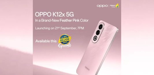 Oppo K12x 5G Feather Pink colour variant launching in India on 21st September, know details