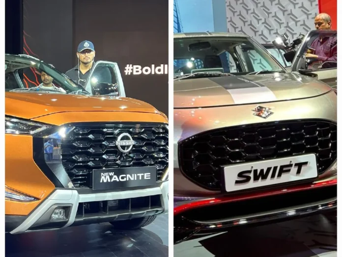 Maruti Swift vs Nissan Magnite