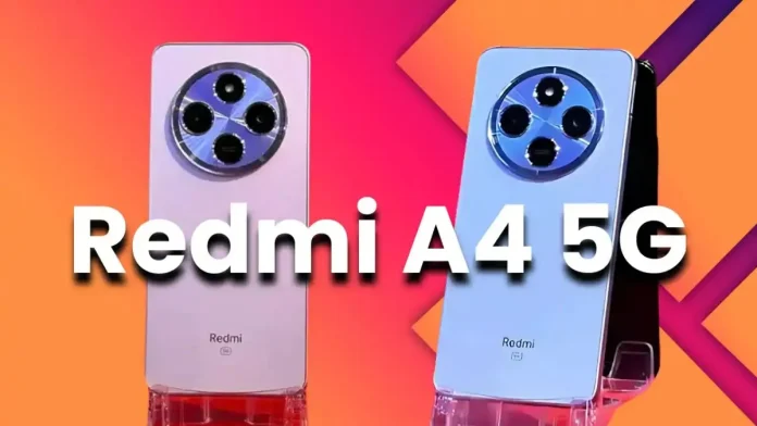 Xiaomi Redmi A4 5G price in India and specifications revealed before launch, see details