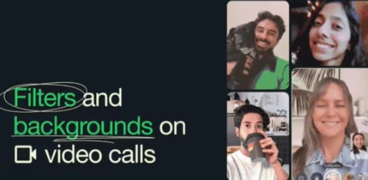 WhatsApp brings filters and backgrounds for video calls, know details