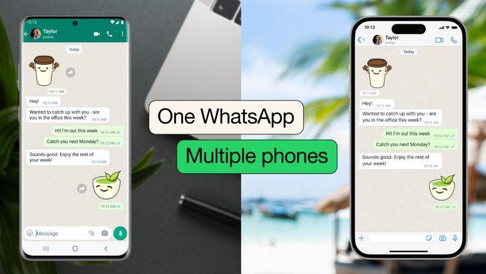 How many devices can I use one WhatsApp account on? Link it like this