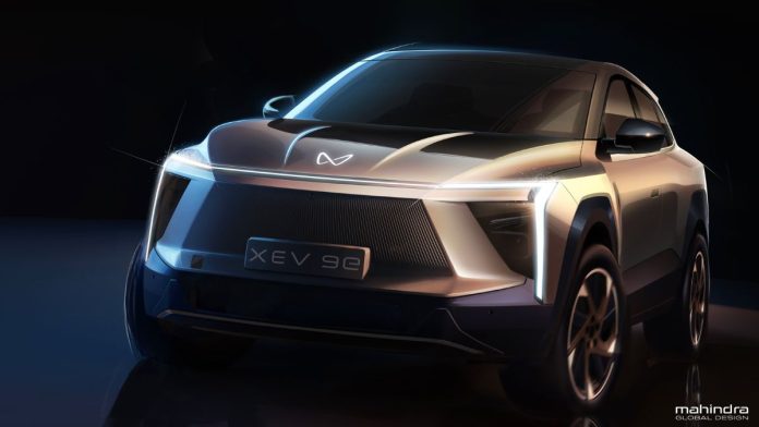 Mahindra XEV 9E and BE 6E first design sketches revealed ahead of launch