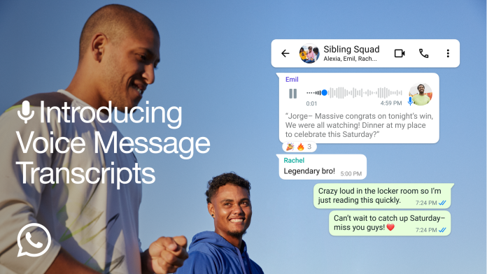 WhatsApp launches new feature: WhatsApp introduces Voice Message Transcripts for Android and iOS, Details here